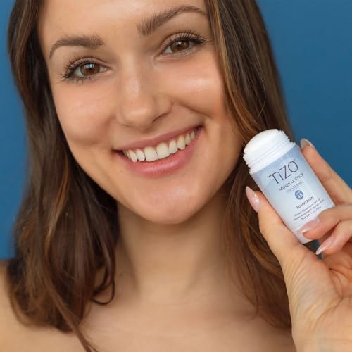 Fallene, Ltd. TiZO Mineral Stick SPF 45 | Non-Tinted | Water Resistant (80 minutes) | Broad Spectrum Sunscreen | UVA/UVB Protection | For all skin types | Easy On-the-Go Application | 1 oz / 30 g