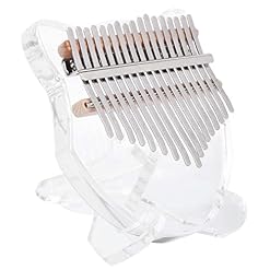Pwshymi Instrument de Musique Kalimba Transparent Exquis pour Les Adultes pour Le hautbois débutant(Transparent) - Les Beatles, Paul McCartney, John Lennon, RIngo Starr, George Harrison Pwshymi Instrument de Musique Kalimba Transparent Exquis pour Les Adultes pour Le hautbois débutant(Transparent) – Image 2