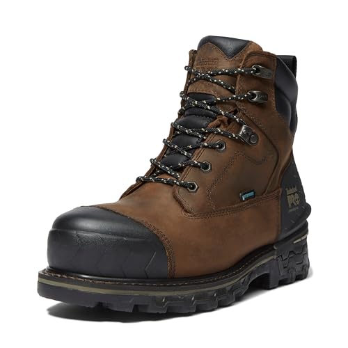 Timberland PRO Men's Boondock Hd 6 Inch Composite Safety Toe Waterproof Industrial Work Boot
