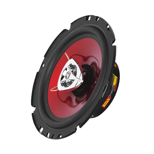 BOSS Audio Systems CH6500 Chaos Series 6.5 Inch Car Door Speakers – 200 Watts Max (per Pair), Coaxial, 2 Way, Full Range, 4 Ohms, Bocinas para Carro