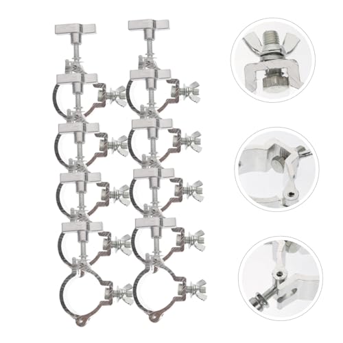 Crochets de suspension pour éclairage de scène spots LED noirs
