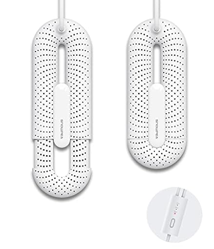 Snowpea Secador de Zapatos eléctrico Secador de Botas Secador de Entrenador para Botas Guantes con Temporizador de 3/6/9 Horas (Pro-Blanco) | Ya disponible en tu tienda friki favorita! En mundofriki.es!