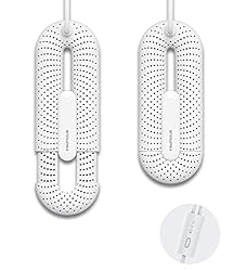 Snowpea Secador de Zapatos eléctrico Secador de Bo...: Función: secar, calentar, eliminar el mal olor y desinfectar zapatos. Protege tus zapatos de la humedad. Calienta tus botas en las frías mañanas de invierno. Seca tus zapatillas o zapatos de atletas. Adecuado para todo tipo de zapatos y botas, pantuf...