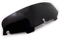 Vista 5 de WYNMOTO - Parabrisas negro de 4.5" para motocicleta, compatible con Harley Davidson Touring Street Glide Electra Glide FLHT FLHTCU Ultra Classic