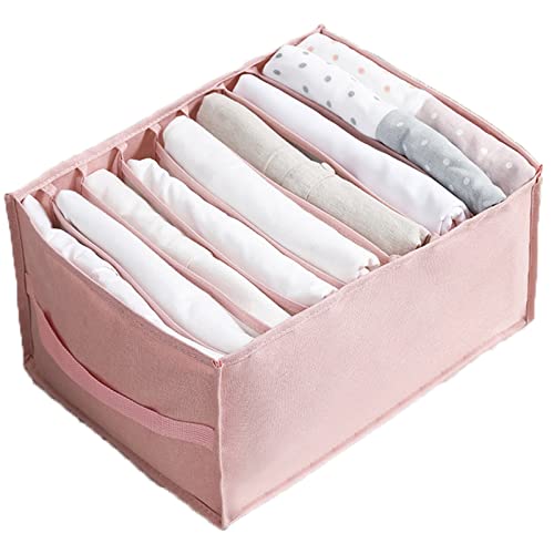 Organizador de armario plegable con compartimentos para calcetines y ropa