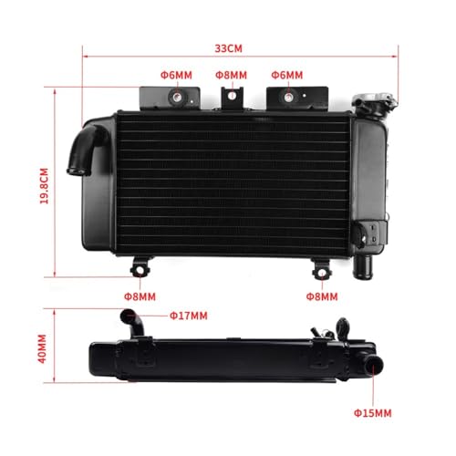 Radiateur pour CF250SR-FUN : roulez l'esprit libre sur votre CF250-6 - 2
