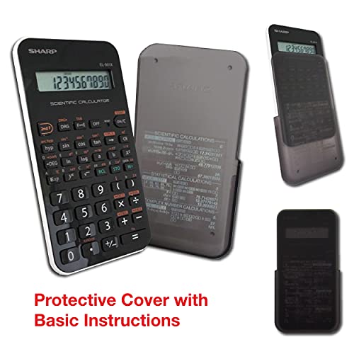 Sharp EL501X2BWH Engineering/Scientific Calculator