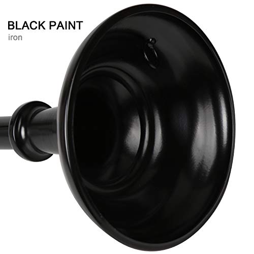 Lifestival 5 Pcs Black Cake Stands Set Metal Cupcake Holder Round Dessert Display Plate Serving Platter For Party Wedding Brithday Baby Shower Celebration Home Decoration #TOP5