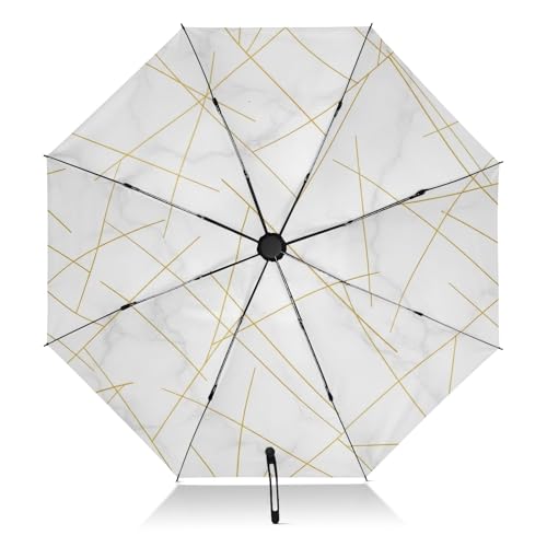 Parapluie en marbre blanc au design haut de gamme