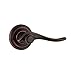 Kwikset 788AVL LH 501 Left-Handed Avalon Half-Dummy Lever, Rustic Bronze