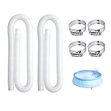 ERYEE Replacement Hose for Above Ground Pools,59” Long 1.25' Diameter Filter Pump Hose,for Models...