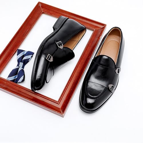 Men's Dress Shoes Leather Penny Loafers for Men Slip-On Formal Dress Loafers for Men3