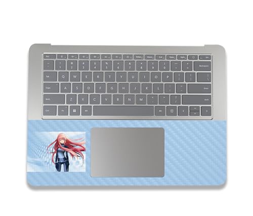 Image of MightySkins Carbon Fiber Skin Compatible with Microsoft Surface Laptop Studio 2 (2023) Full Wrap Kit - Anime Spy | Protective, Durable Textured Carbon Fiber Finish | Easy to Apply | Made in The USA
