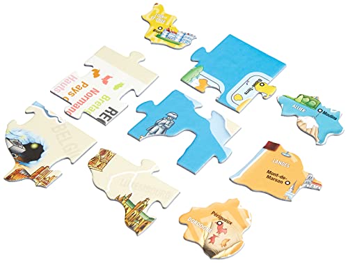 Puzzle Éducatif 150 Pièces Découvrez les Départements et Régions de France Neuf - vue 3
