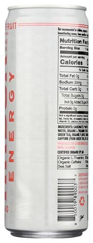 Image of Ardor Organic Pink Grapefruit Sparkling Energy Water, 12 FZ