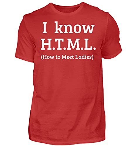T-Shirt HTML MYSQL Idée Cadeau Originale pour Développeur S