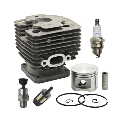 Kit cylindre 44 mm pour tronçonneuse Stihl FS450 FR450 avec bougie d'allumage et filtre