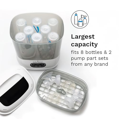 image for Baby Brezza Bottle Sterilizer and Dryer Advanced – 33% Faster - Larg