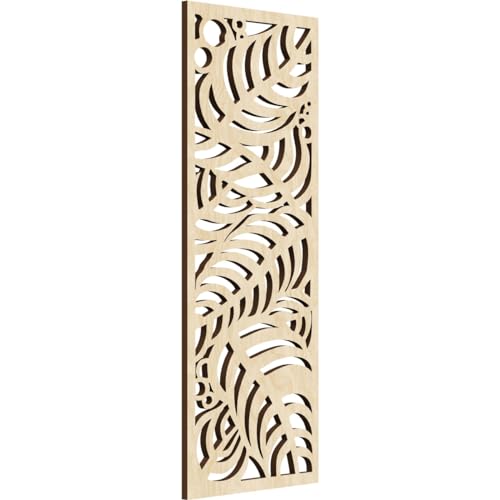 Image of 11 3 /8 inchW x 29 3 /8 inchH x 3 /8 inchT Mills Decorative Fretwork Wood Wall Panels, Birch