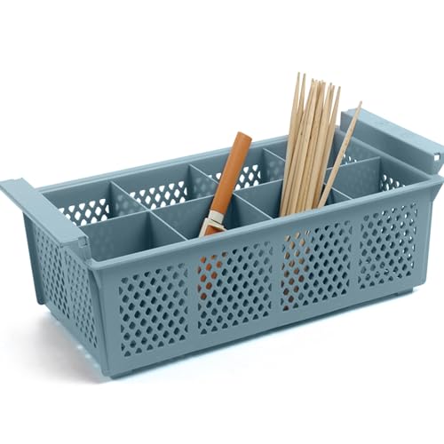 Panier de rangement 8 compartiments pour résoudre le désordre des couverts - 2