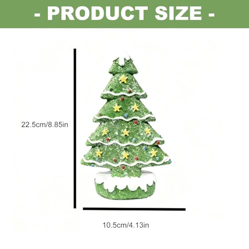 Centres de table de Noël pain d'épice anti-miettes durable