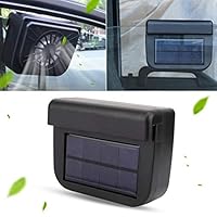 Solar Power Air Vent Kühlgebläse, Auto Lüftungssystem Heizung Abluftventilator Kühler Kühler Ventilator