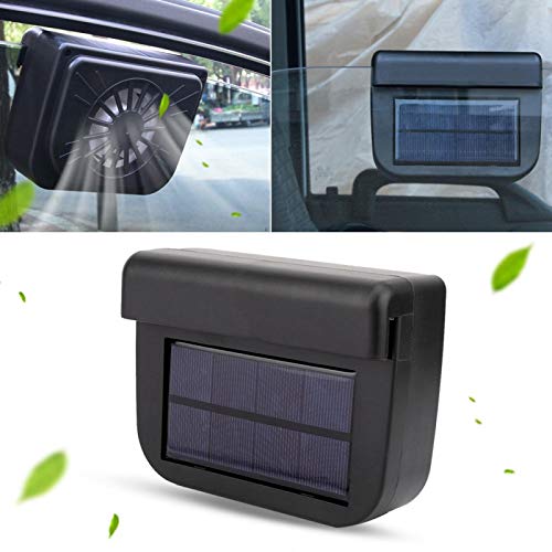 Solarlüfter Auto - Universeller Solarbetriebener Autoventilator für besseres Klima im Fahrzeug