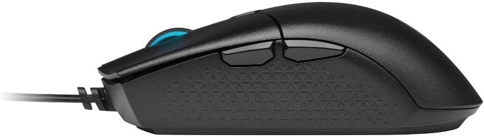 Corsair KATAR PRO Ultra-Light Gaming Mouse - FPS/MOBA Mouse, Symmetric Shape, 12,400 DPI Optical Sensor, 6 Programmable Buttons, RGB Backlighting, for Claw and Fingertip Grips - Black (Renewed)