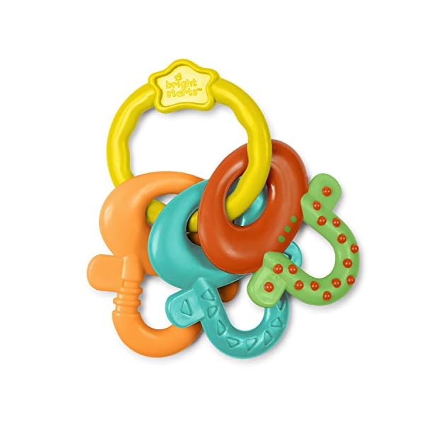 Bright Starts Oball Easy Grasp Shaker Rattle BPA-Free Infant Toy – Bild 10