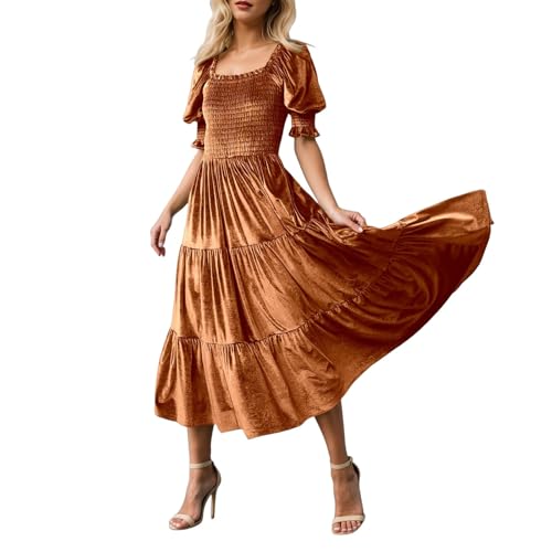 Robe de cocktail grandes tailles taille haute pour masquer les rondeurs