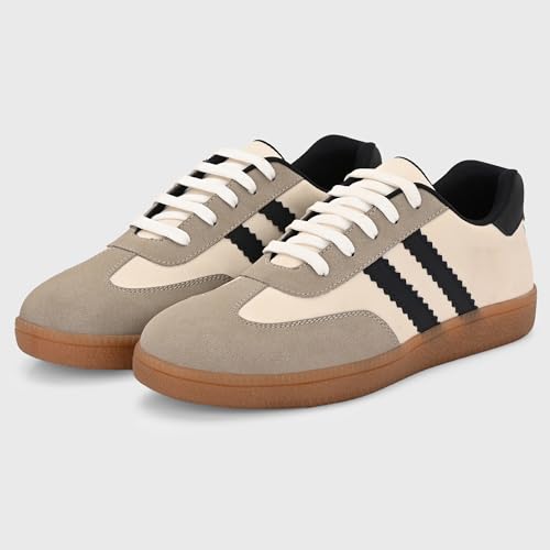 Image of Centrino Women Sneaker | Cushioned Insole for Comfort | Stylish Lace-Up Design | Perfect for Casual Outfit for Girls (9781)