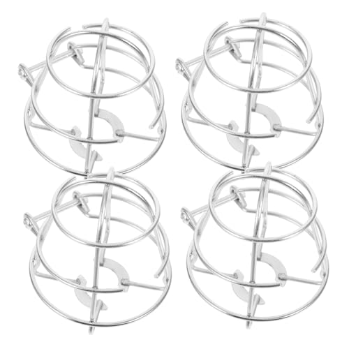 Amosfun 4 Pezzi Cage Protezione per Irrigatori Antincendio Metallo da Copertura per Teste Montate e Muro Facile Installazione e Sicurezza per Strutture Pubbliche