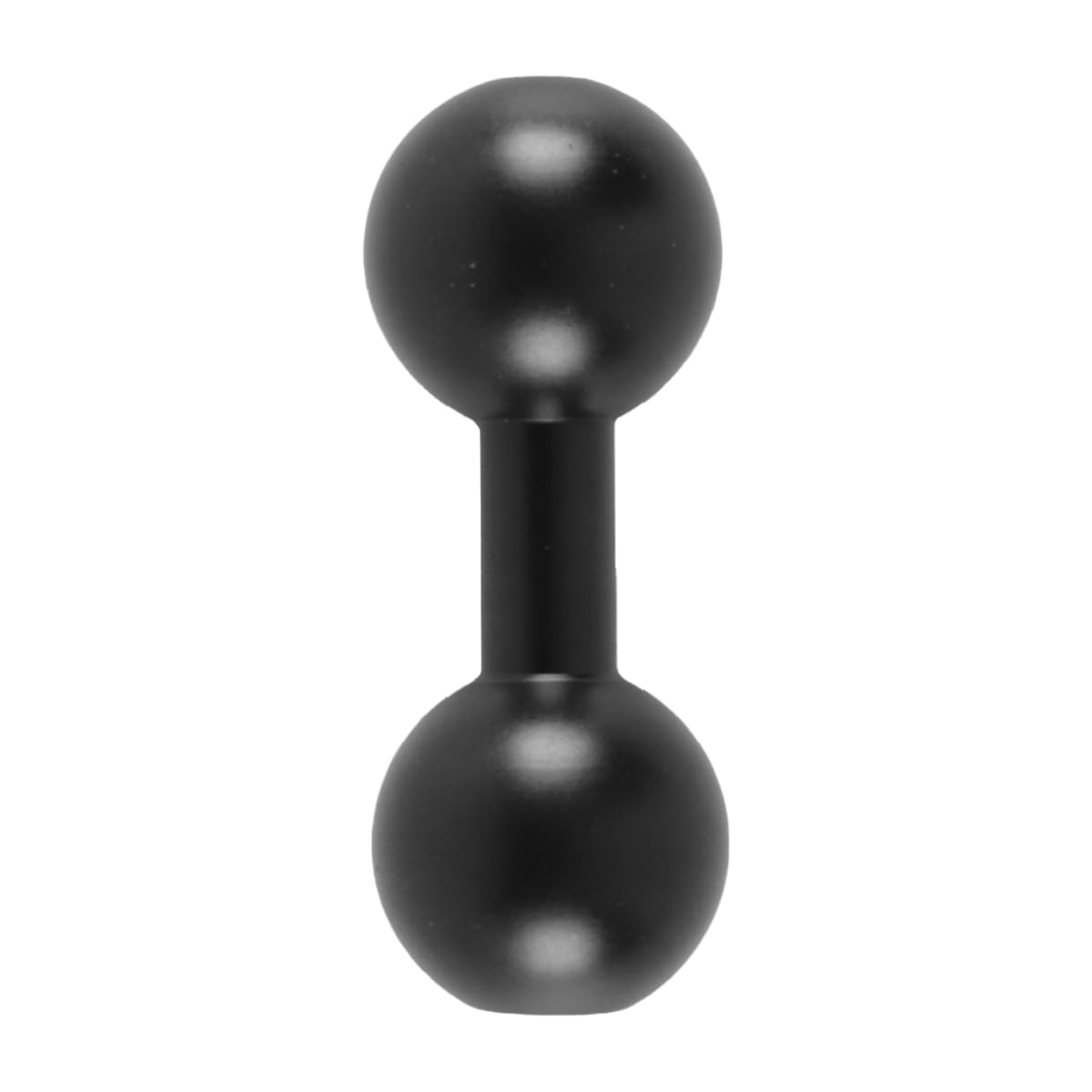 Ausi 17 Mm To 17 Mm Ball Adapter for RAM Mount B Size Double Ball Mounting Compatible with Rotating GPS Mounting Extension Rod Arm