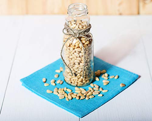 Pine Nuts, 2 Pounds – Non-Gmo Verified, Whole Raw Pignolias, Unsalted, Vegan, Kosher, Bulk. Rich In Vitamin E, Protein. Healthy Snack. Great For Pesto, Salads, Homemade Desserts, And As A Topping. #TOP4
