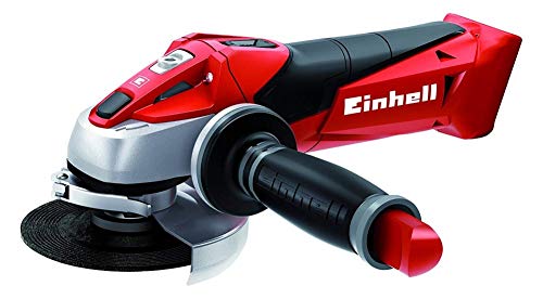 Einhell Akku-Winkelschleifer TE-AG 18/115 Li - Solo Power X-Change (Li-Ion, 18 V, 115 mm Scheibendurchmesser, Wiederanlauf-, Überlastschutz, ohne Akku und Ladegerät, ohne Trennscheibe, inkl. Koffer) – Bild 3