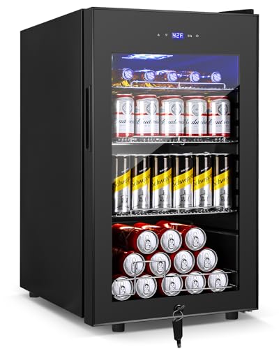 24 Inch Dual Drawer Fridge Under Counter, Stainless Steel Weather-Proof Design Outdoor Beverage Refrigerator for Patio, Freestanding or Built-In Installation, Ideal for Home and Commercial Use