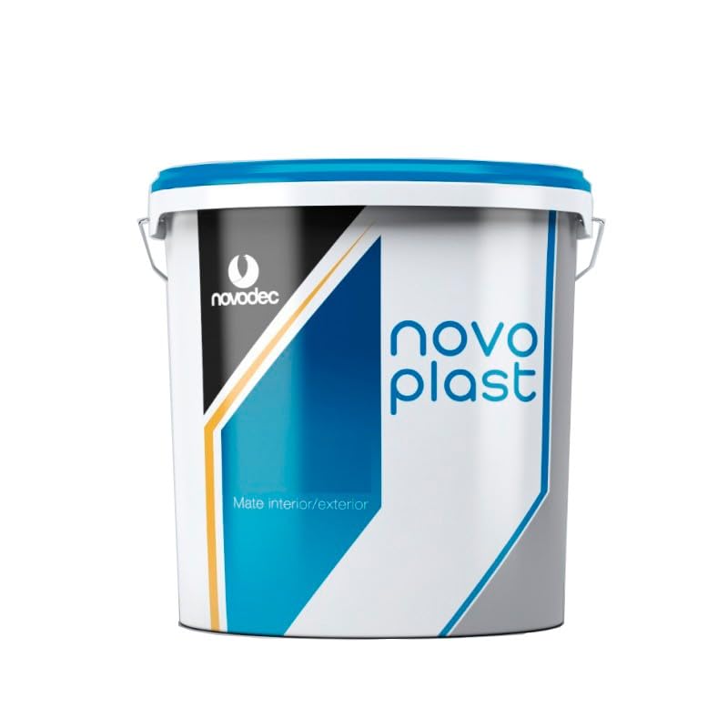 Pintura plástica para interior. Acabado Mate. Calidad Extra - NOVOPLAST N-400. (14 Litros)