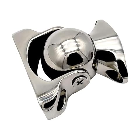 MARINE CITY Magnetic Ball Door Stopper, 316 Stainless Steel Soft Catch Holder for Boats, Marine, and Home – 11lbs (5kg) Strength Cover