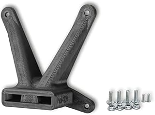 3IDEE VESA adapter compatible with HP monitor (32f) - including screw set - 75x75mm (Black)