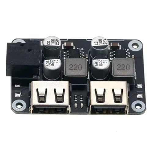 Module de réduction de tension 12V 24V double USB à charge rapide intégrée - 6