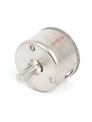 Broca corona diamantada para vidrio 45 mm miniatura 2