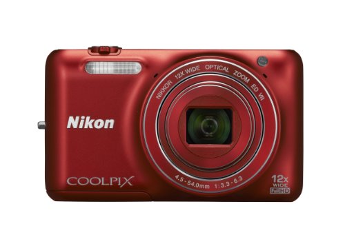 Amazon | Nikon クールピクス S6600RD ラズベリーレッド | コンパクト 通販