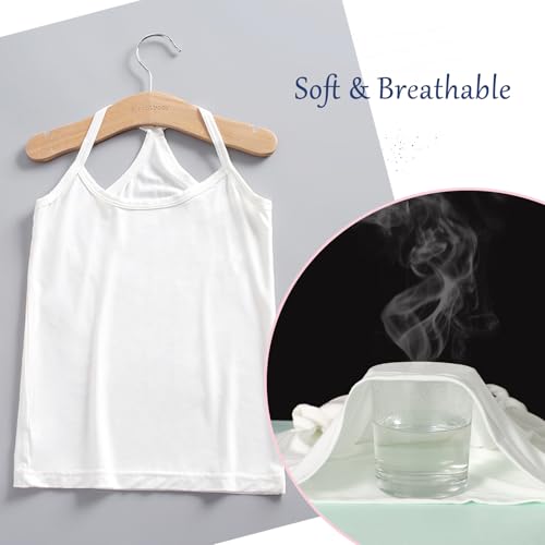 Anktry 2-10 Years Girls Dance Tank Tops Racerback Camisole Undershirts Spaghetti Strap Camis Dance Clothes Tank Tops for Girl4