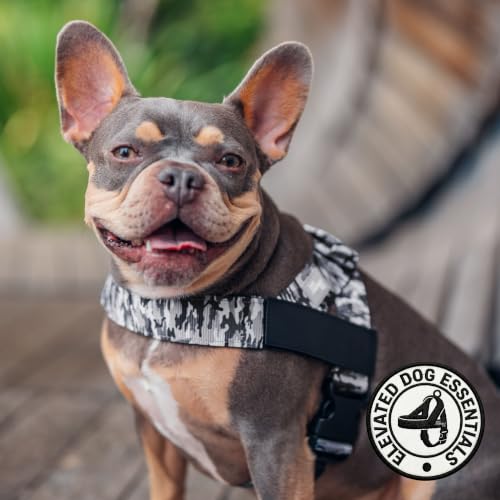 Image of Dog Friendly Co. Dog Harness for Medium Sized Dogs (Grey Camo, Medium)