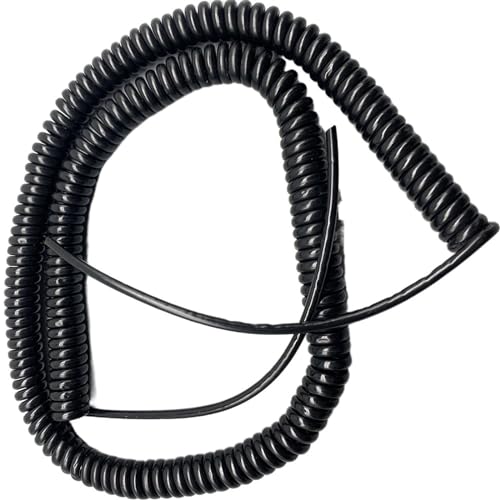 Câble spiralé à 8 conducteurs cordon ressort extensible 3.75m