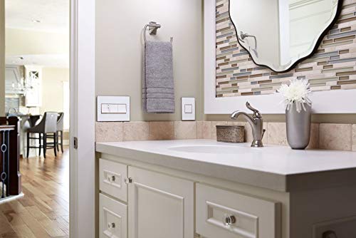 Legrand Adorne Mirror White, 3-Gang Wall Plate, Awm3Gmw4 #TOP3