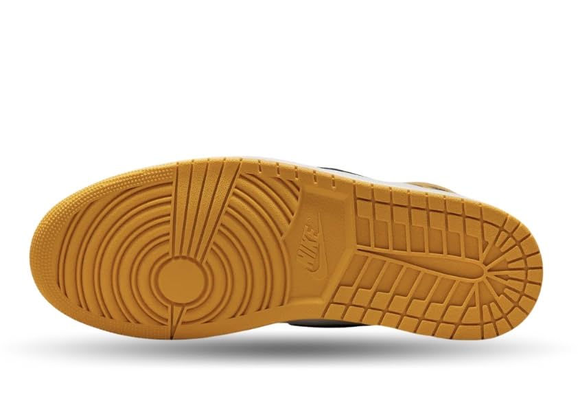 Image of NIKE Air Jordan 1 Retro High OG Yellow Ochre (DZ5485-701, Yellow Ochre /Sail /Black)