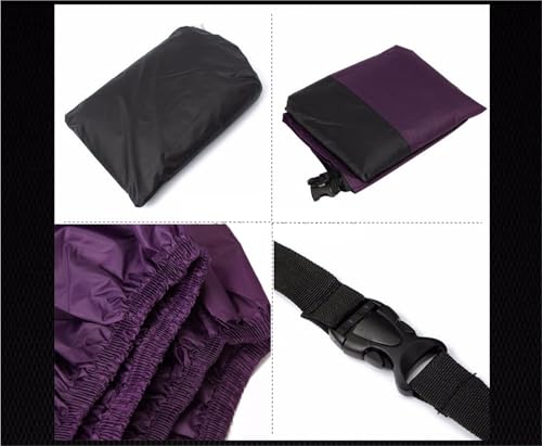 Housse moto imperméable violette : finie la rouille sur GSXR - 3