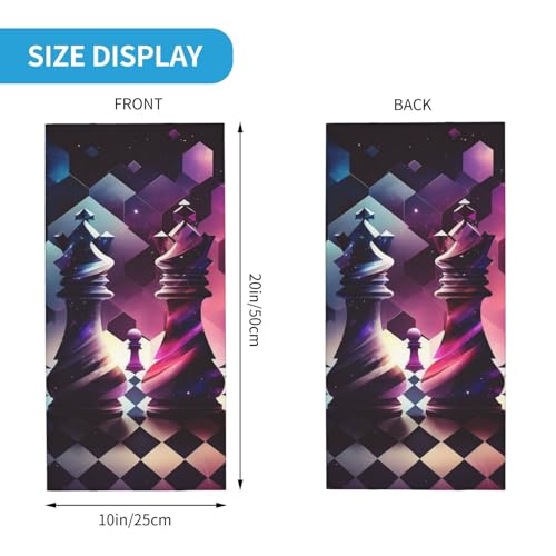 Bandana cuello geométrico estilo poligonal con diseño galaxia, cubierta facial para mujer y hombre, pasamontañas para motocicleta, ciclismo, esquí y fiesta miniatura 3
