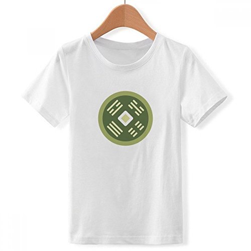 T-Shirt Blanc Chine Motif Cuivre Idéal pour le Collège et les Loisirs